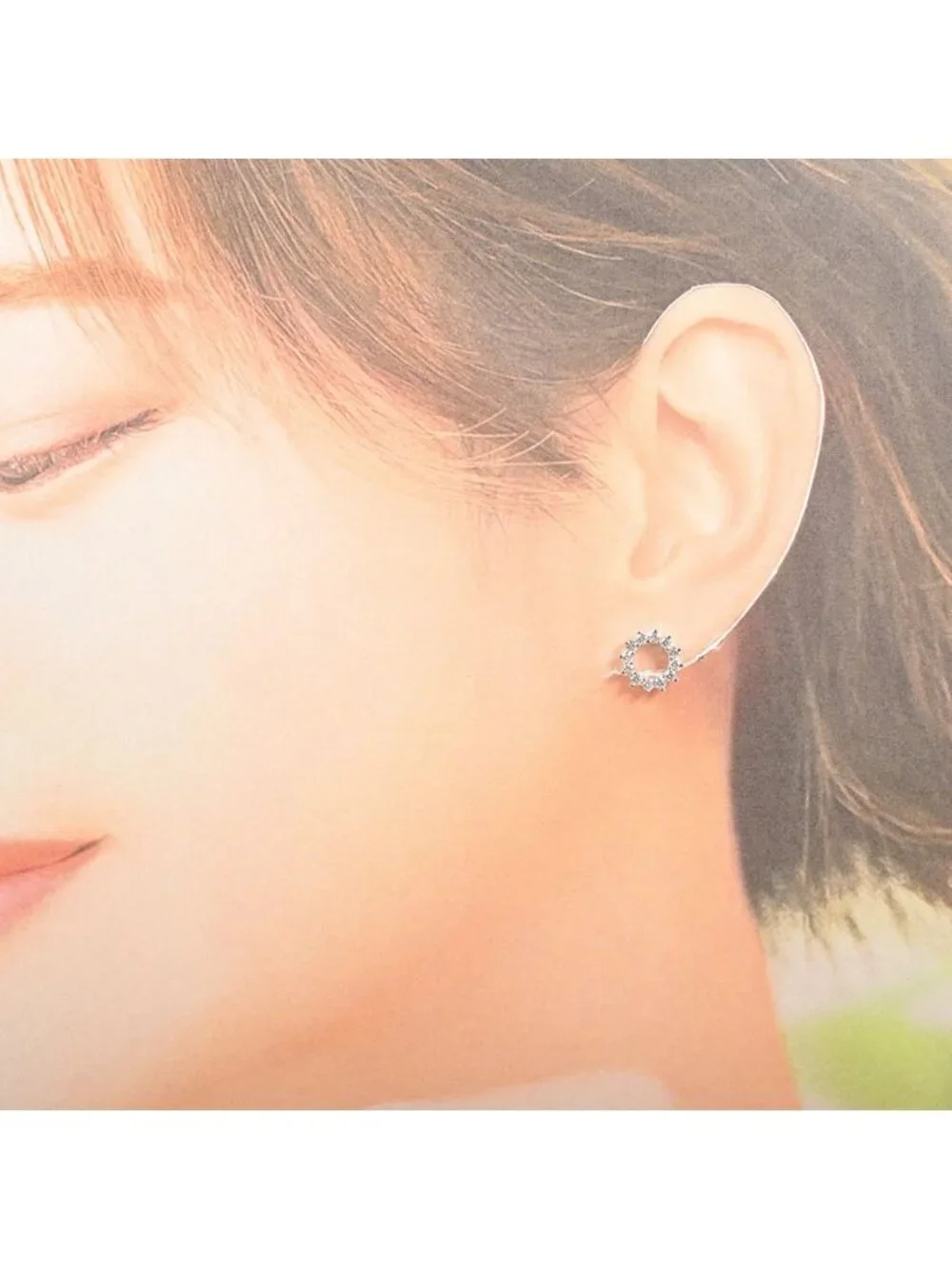 Tiffany & Co Earrings Open Circle